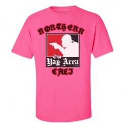 Unisex Ultra Cotton Safety Neon Crewneck Tee