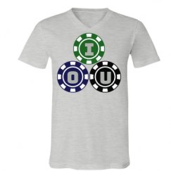 Unisex V-Neck Jersey Tee