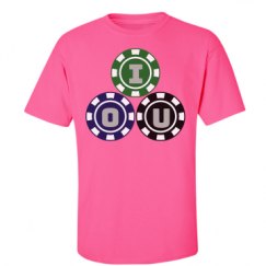 Unisex Ultra Cotton Safety Neon Crewneck Tee