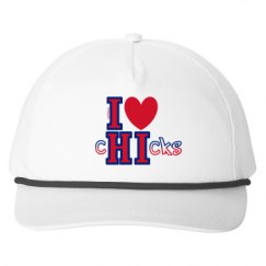 Snapback Five-Panel Rope Hat