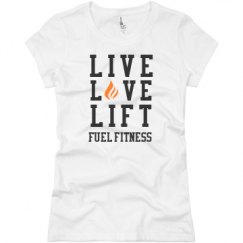 Ladies Slim Fit Basic Promo Jersey Tee