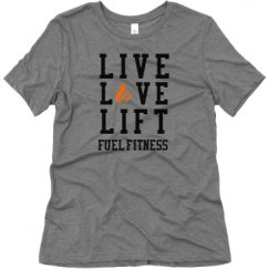 Ladies Relaxed Fit Super Soft Triblend Tee