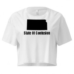 Ladies Festival Cali Crop Top Tee