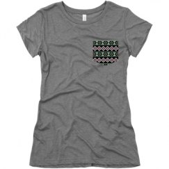 Ladies Slim Fit Super Soft Triblend Tee