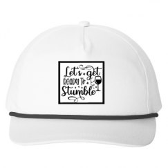 Snapback Five-Panel Rope Hat