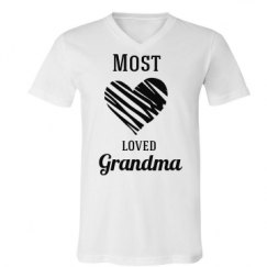 Unisex V-Neck Jersey Tee