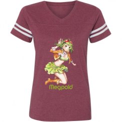 Ladies Relaxed Fit Vintage Sports Tee