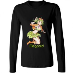 Ladies Relaxed Fit Basic Long Sleeve Tee