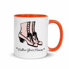 11oz Ceramic Mug with Color Inside