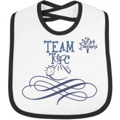 Infant Contrast Trim Bib