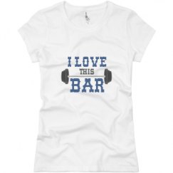 Ladies Slim Fit Basic Promo Jersey Tee