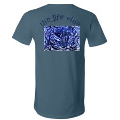 Unisex V-Neck Jersey Tee