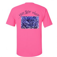 Unisex Ultra Cotton Safety Neon Crewneck Tee