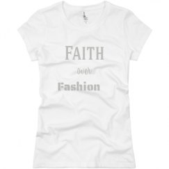 Ladies Slim Fit Basic Promo Jersey Tee