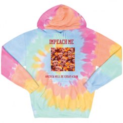 Unisex Tie-Dye Fleece Hoodie