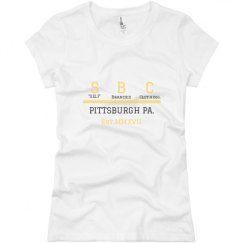 Ladies Slim Fit Basic Promo Jersey Tee