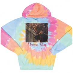 Unisex Tie-Dye Fleece Hoodie