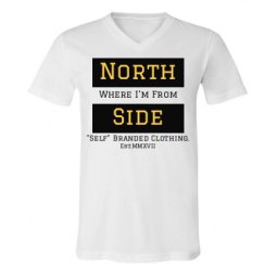 Unisex V-Neck Jersey Tee