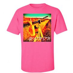 Unisex Ultra Cotton Safety Neon Crewneck Tee