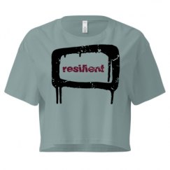 Ladies Festival Cali Crop Top Tee