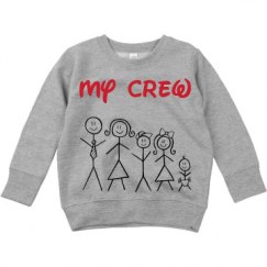 Toddler Crewneck Basic Promo Sweatshirt