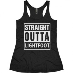 Ladies Slim Fit Super Soft Racerback Triblend Tank