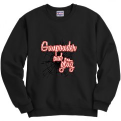 Unisex Film and Foil Crewneck Sweatshirt