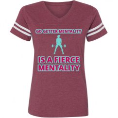 Ladies Relaxed Fit Vintage Sports Tee