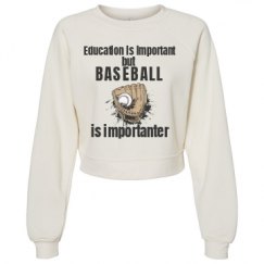 Women's Raglan Pullover Fleece