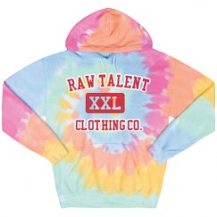 Unisex Tie-Dye Fleece Hoodie