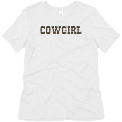 Ladies Relaxed Fit Super Soft Triblend Tee