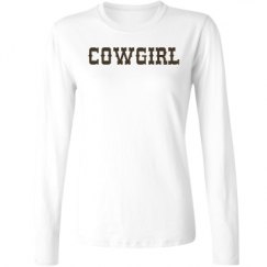 Ladies Relaxed Fit Basic Long Sleeve Tee