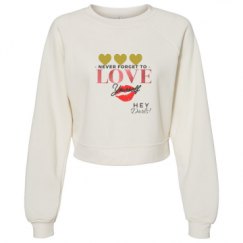 Women's Raglan Pullover Fleece