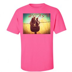 Unisex Ultra Cotton Safety Neon Crewneck Tee