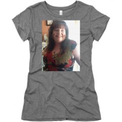 Ladies Slim Fit Super Soft Triblend Tee