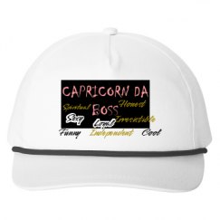 Snapback Five-Panel Rope Hat