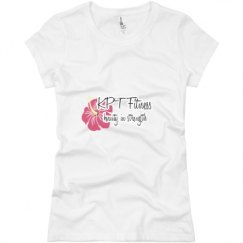 Ladies Slim Fit Basic Promo Jersey Tee