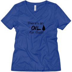 Ladies Relaxed Fit V-Neck Tee