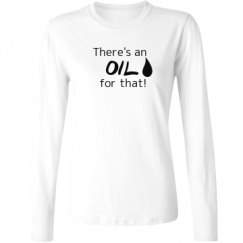 Ladies Relaxed Fit Basic Long Sleeve Tee