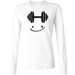Ladies Relaxed Fit Basic Long Sleeve Tee