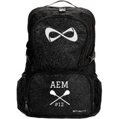 Custom Initials Lax Backpack