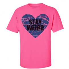 Unisex Ultra Cotton Safety Neon Crewneck Tee