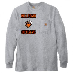 Unisex Carhartt Pocket Long Sleeve Tee