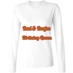 Ladies Relaxed Fit Basic Long Sleeve Tee