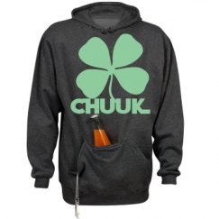 Unisex Beer Holder Tailgate Hoodie