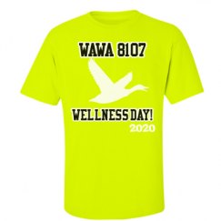 Unisex Ultra Cotton Safety Neon Crewneck Tee