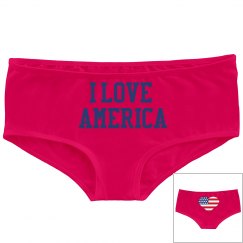 I love america panties