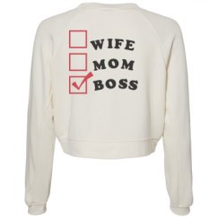 Women's Raglan Pullover Fleece