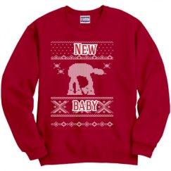 Unisex Film and Foil Crewneck Sweatshirt