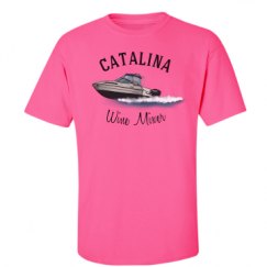 Unisex Ultra Cotton Safety Neon Crewneck Tee